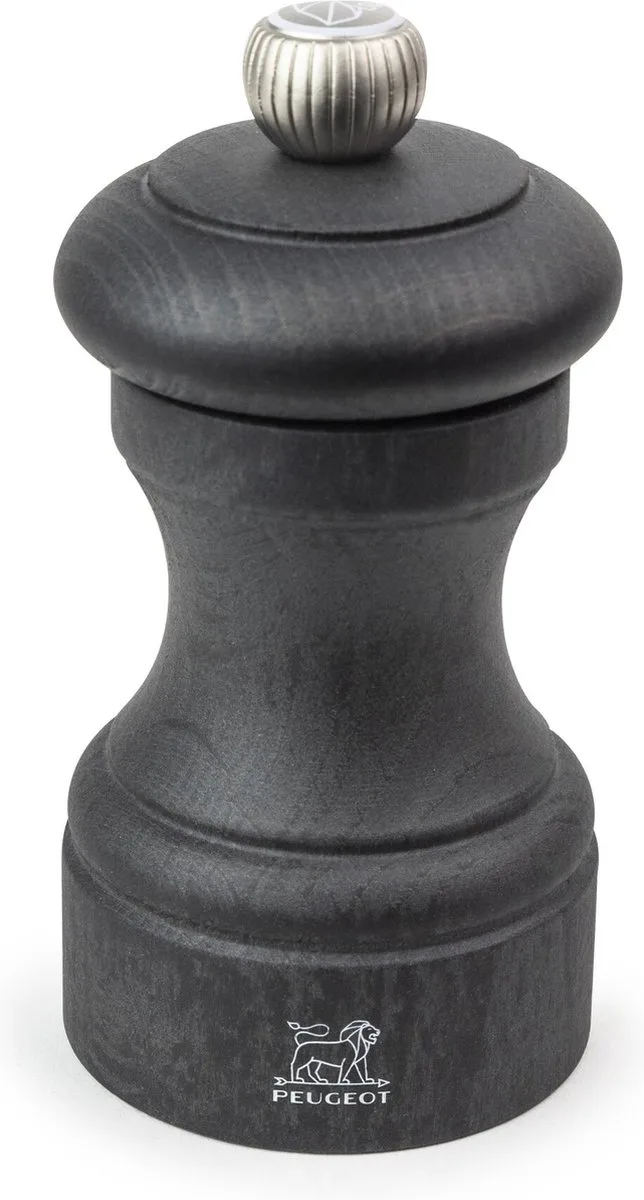 Bistro Pepermolen 10 cm - Grafiet - Beukenhout van Peugeot in Grafietgrijs – productfoto