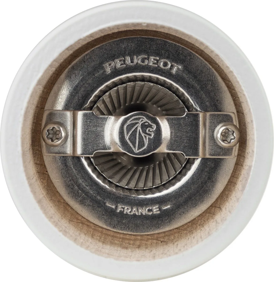 Bistro Zoutmolen 10 cm - Parelgrijs - Pefc-hout van Peugeot in Grijs – productfoto