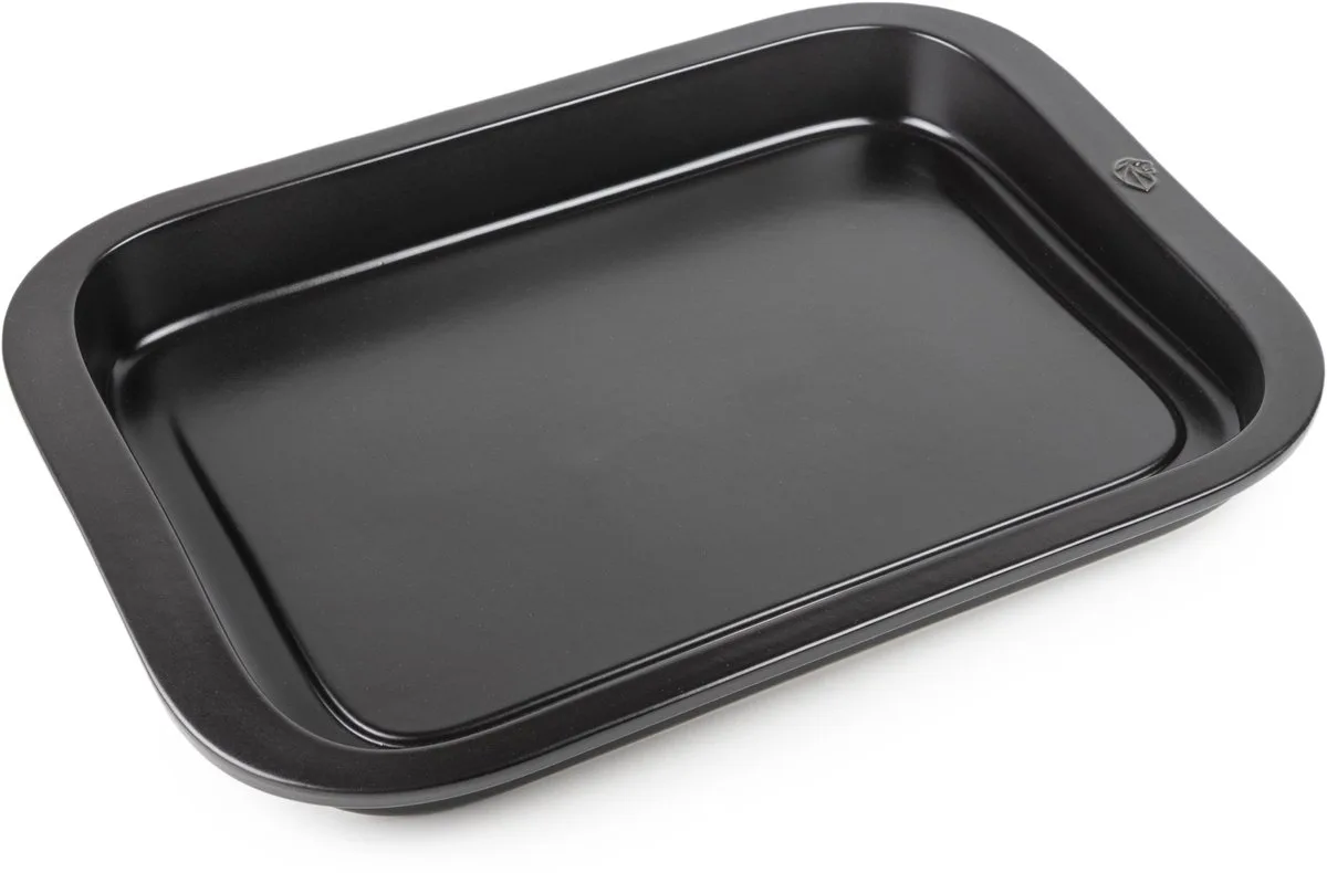 Grill to Table - Grillplaat, Plancha - rechthoek - 43cm - Tot 400 graden van Peugeot in Zwart – productfoto