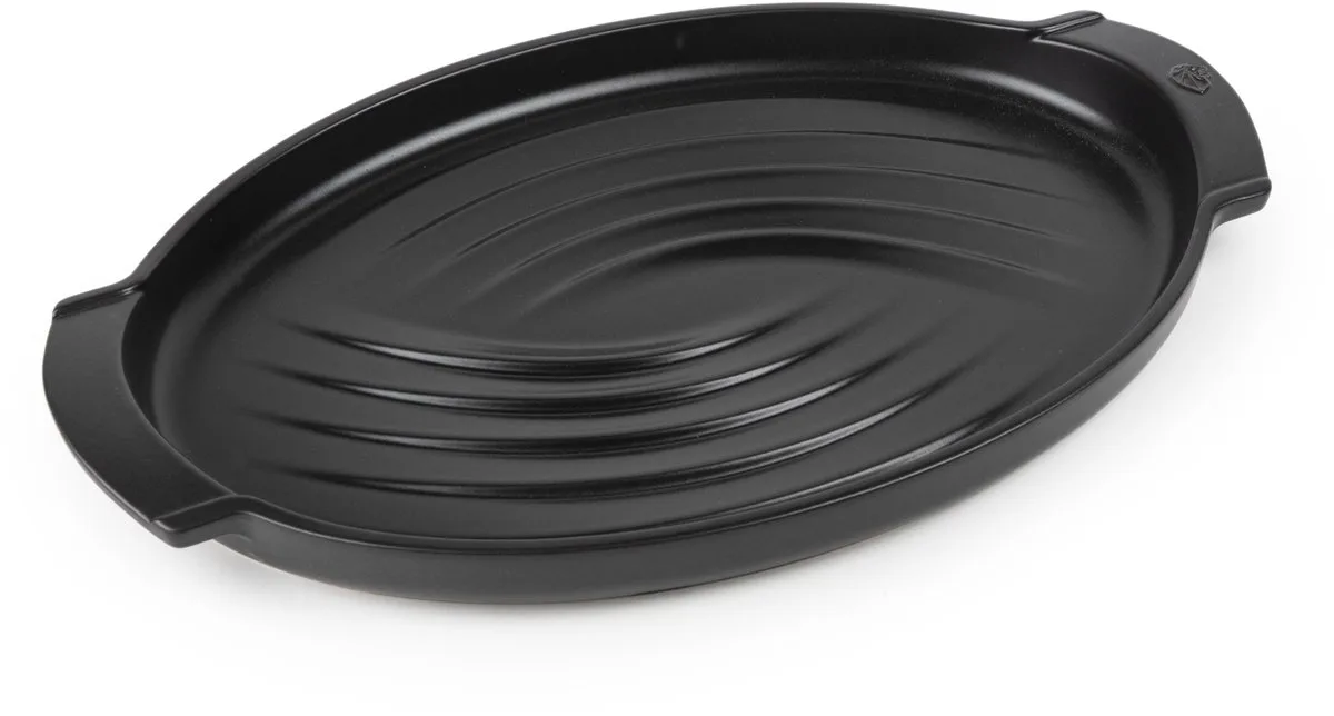 Grill to Table - Grillschotel voor vis - 31cm - Tot 400 graden fra Peugeot i Sort – produktbillede
