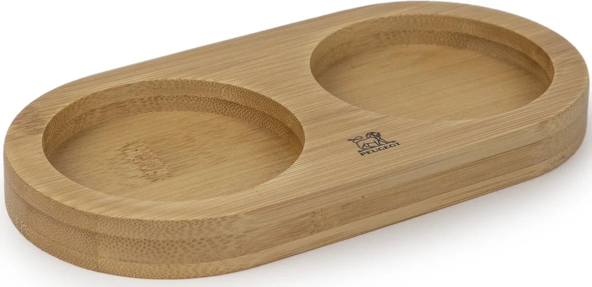 Linea Houder Peper- En Zoutmolen 17 cm - Naturel - Bamboe van Peugeot in Naturel hout – productfoto