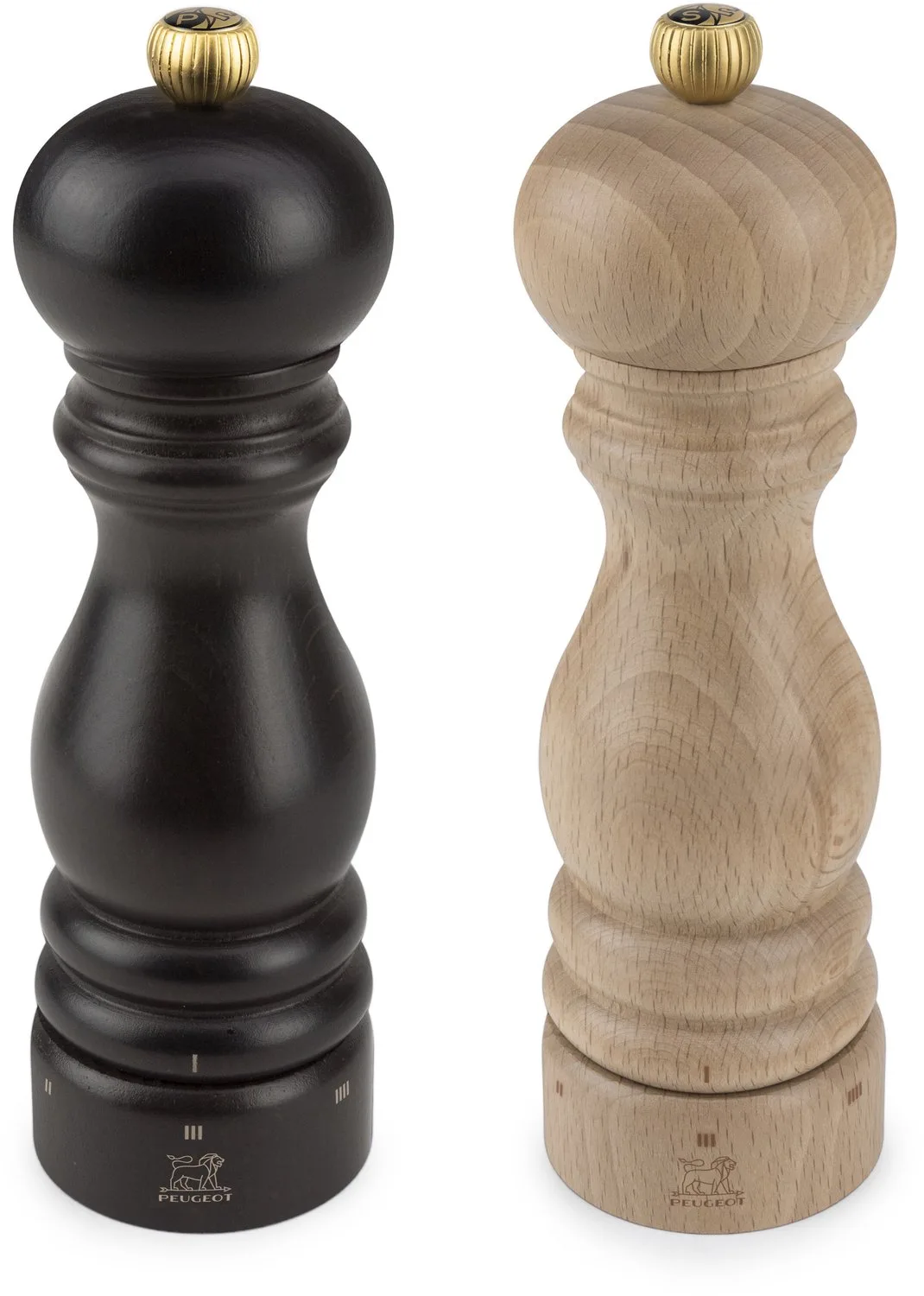 Paris Peper- en Zoutmolen 20 cm - Chocolade en naturel - u'Select - Zirlion van Peugeot in Bruin – productfoto