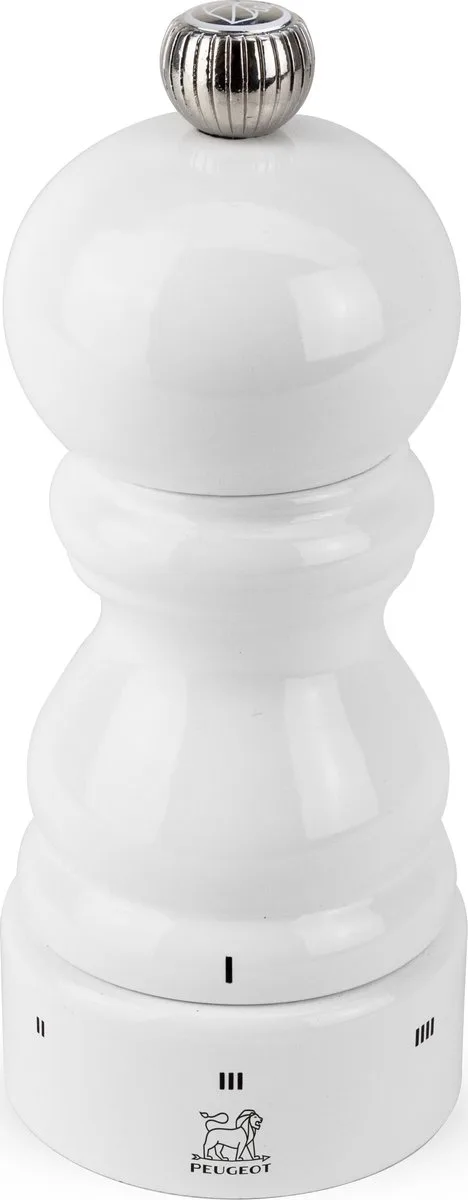 Paris Zoutmolen 12 cm - u'Select - Zirlion maalwerk van Peugeot in Wit – productfoto
