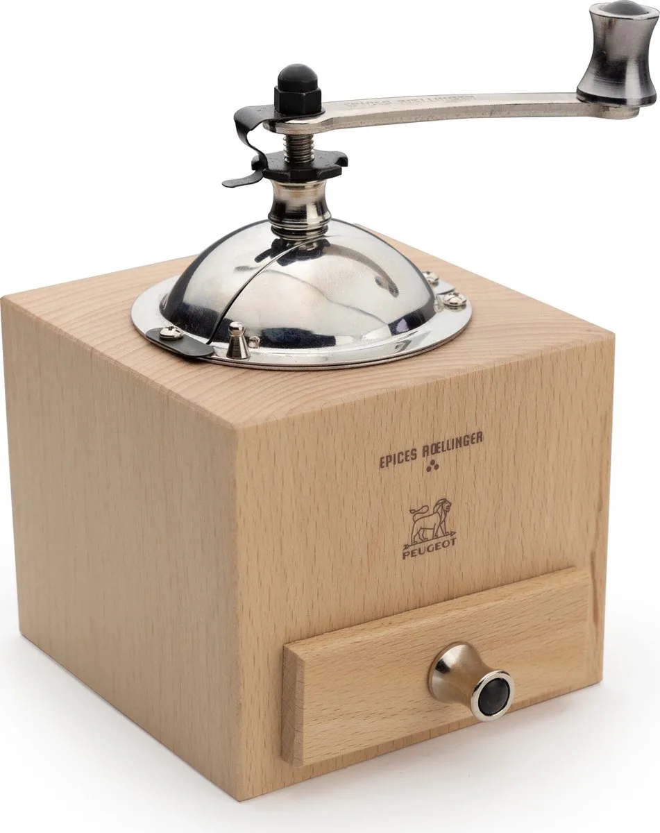 Roellinger Pepermolen 13 cm - Naturel - Manueel van Peugeot in Naturel Hout – productfoto