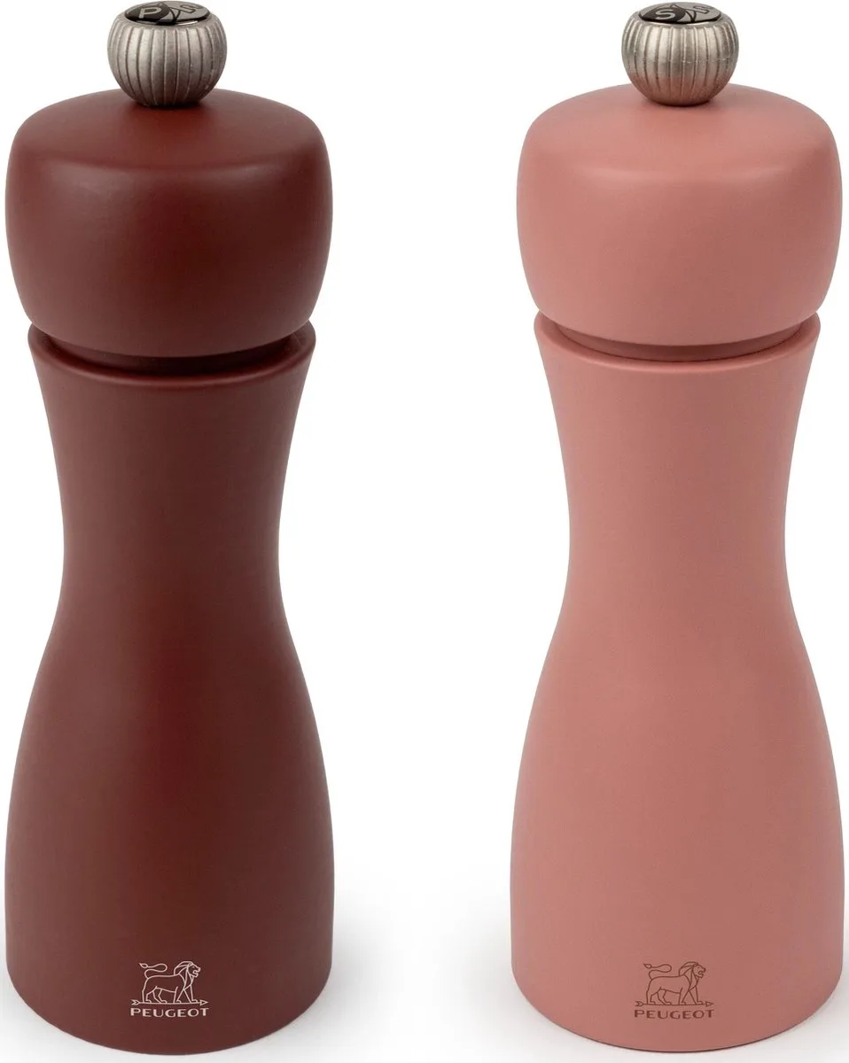 Tahiti Peper- En Zoutmolen 15 cm - Cacao & Noten - Duo från Peugeot i Cacao & Noten – produktbild
