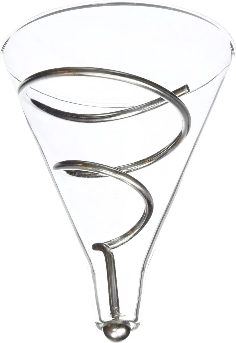 wijn Ressort wijn Beluchter, aerator Glas/Roestvrij Staal decanteer trechter van Peugeot in Transparant – productfoto