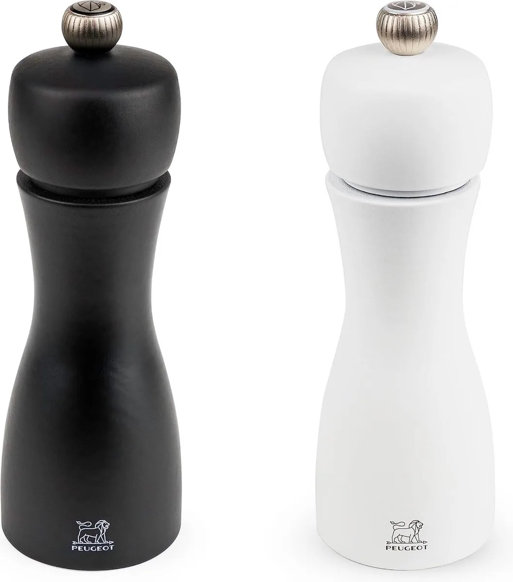Zout- en pepermolen van Peugeot in Wit – productfoto