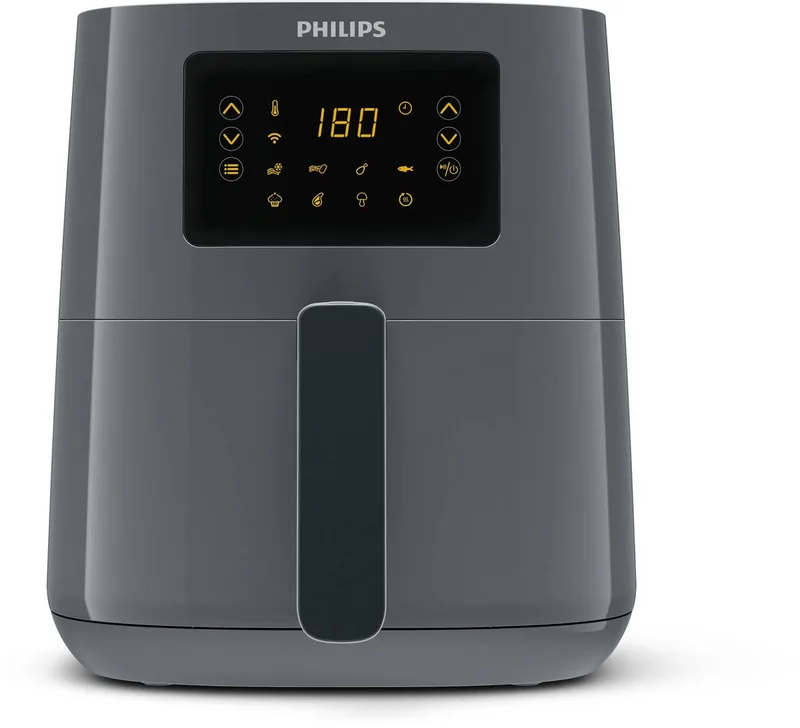 Airfryer Connected 5000 Series - HD9255/60 - 4.1 liter (L) - RapidAir - 13 in 1 kookfuncties - Quickclean fra Philips i Blå – produktbillede
