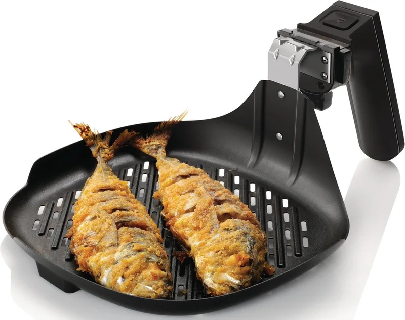 Airfryer HD9911/90 - Grillpan voor de Avance Airfryer by Philips in Black – product photo