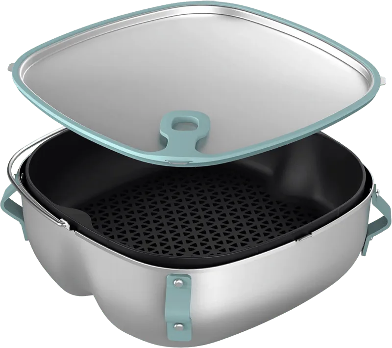 Airfryer XXL 2-in-1 Stoom- en Roerbakset HD9960/00 de Philips – photo produit