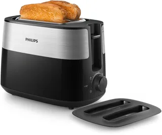 Daily Collection HD2517/90 - Broodrooster 8 standen - 2 snede(n) - 830 W Zilver by Philips in Black – product photo 1 of 2