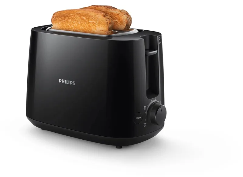 Daily HD2581/90 - Broodrooster by Philips in Black – product photo