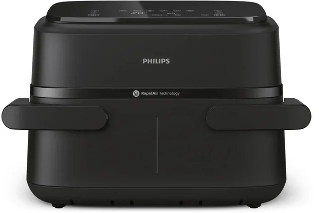 Philips 1000 Series Dual Basket Airfryer - NA150/00 - Dubbele Mand - Flexible Basket - 7.1L - Tot 5 Personen