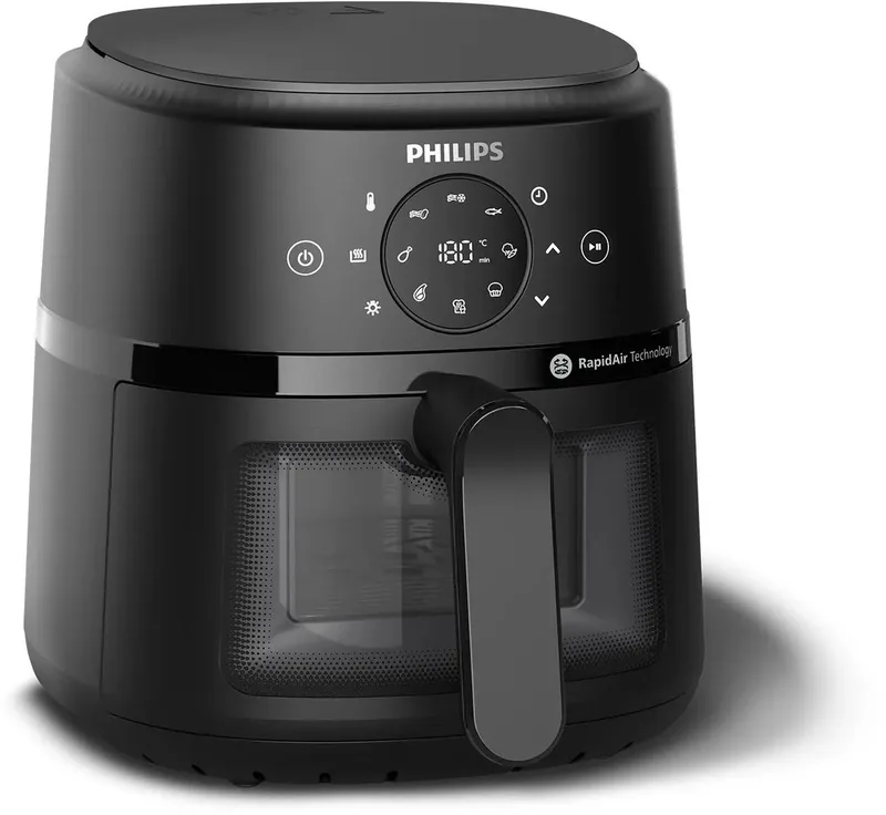 NA210/00 Airfryer Série 2000 Friteuse sans huile - 3,2 L de Philips en Gris – photo produit