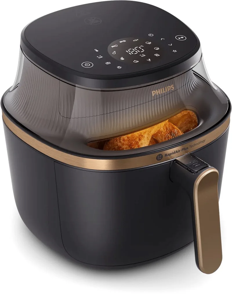 Philips 3000 series - NA342/00 - Airfryer - 7,2L by Philips in Black, Gold – product photo