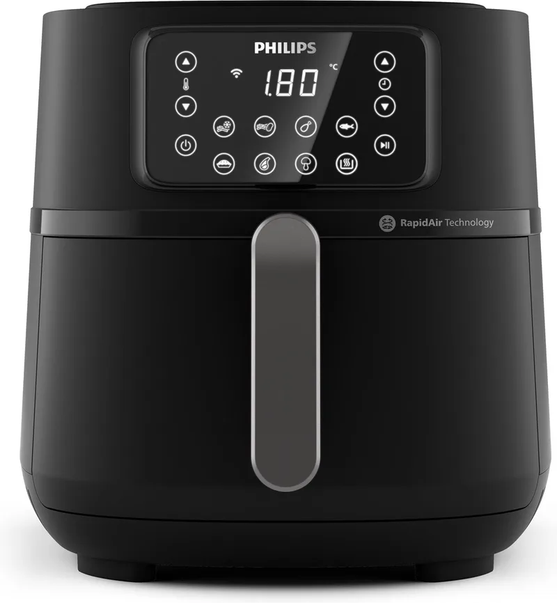 Philips 5000 series Airfryer - XXL Connected - HD9285/90 - 7.2L - Tot 6 Personen de Philips en Noir – photo produit