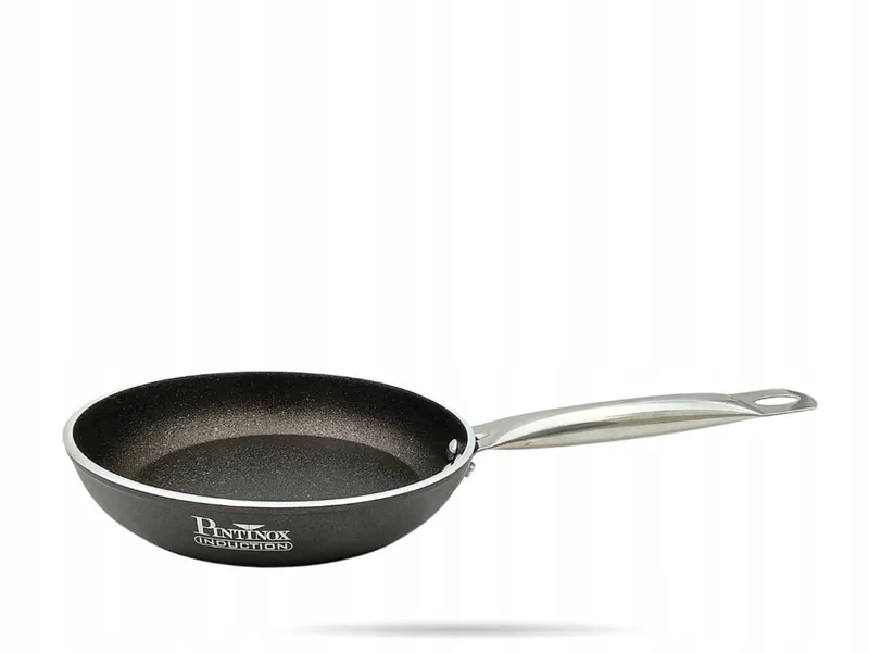 Aluminium Koekenpan 20 cm - Anti-aanbaklaag, Inductie by Pintinox in Black – product photo