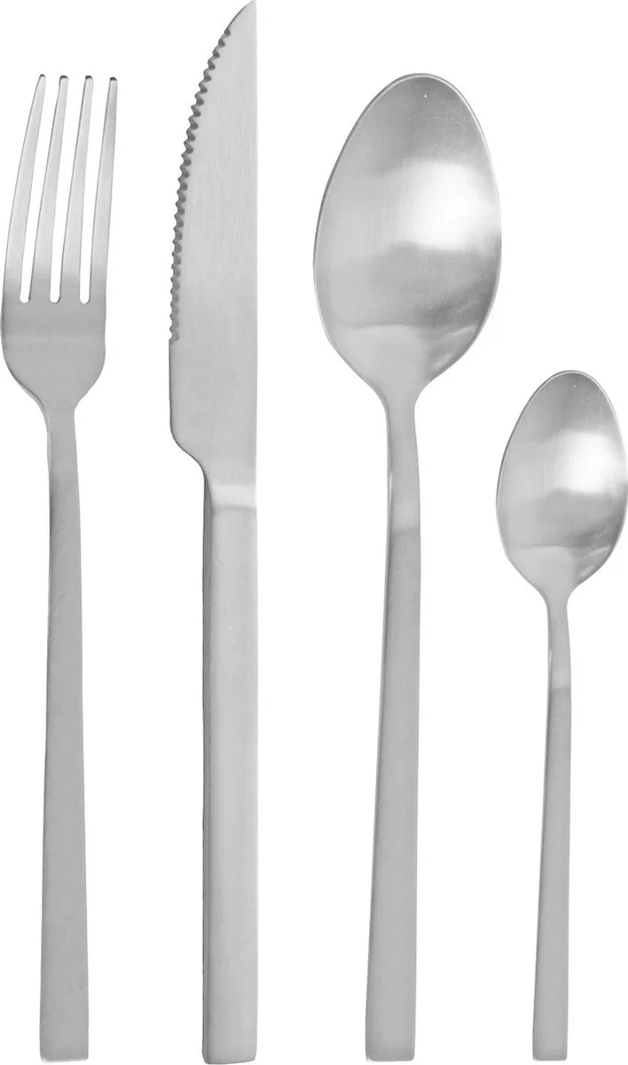 Duke 24-delige bestekset uit rvs in cadeauverpakking by Pintinox in Zilvergrijs – product photo