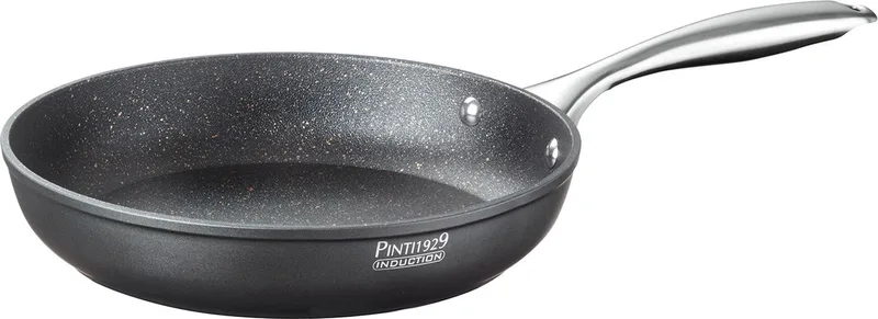 ST1 - Braadpan 24cm - Anti-kleef - Voor gas-, keramische, elektrische, stralings- of inductiekookplaten von Pintinox in Schwarz – Produktfoto