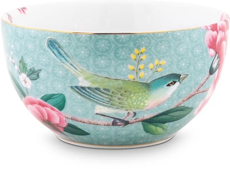 Bowl Blushing Birds Blue 12cm by Pip Studio in Blue – product photo