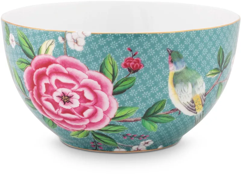Bowl Blushing Birds Blue 15cm by Pip Studio in Blue – product photo