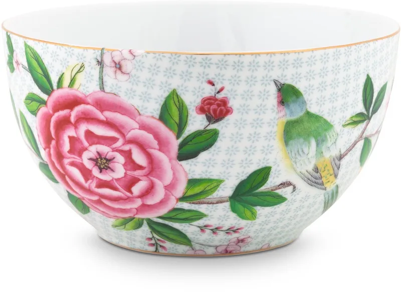 Bowl Blushing Birds White 15cm by Pip Studio in White – product photo