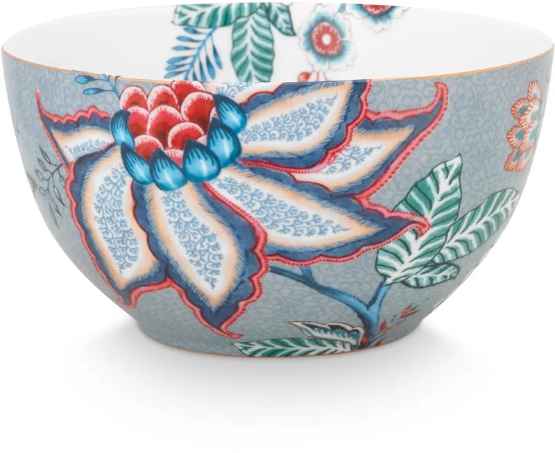 Bowl Flower Festival Light Blue 15cm de Pip Studio en Bleu clair – photo produit