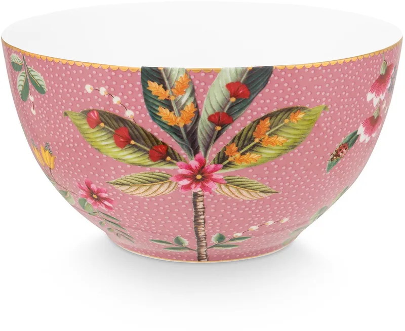 Bowl La Majorelle Pink 15cm by Pip Studio in Pink – product photo