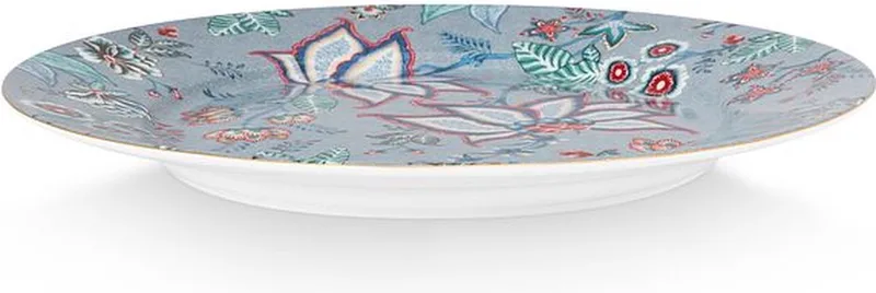 Flower Festival Onderbord - Servies - Serveerschaal - Groot Bord - Blauw - 32cm de Pip Studio en Bleu clair – photo produit