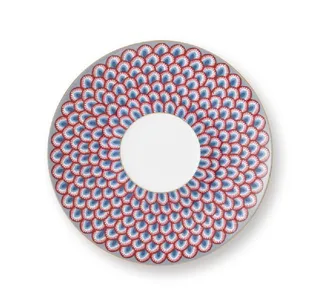 Geschirr-Set Espressotasse mit Untertasse Flower Festival Hellblau (4-teilig) von Pip Studio in Blau – Produktfoto 5 von 5