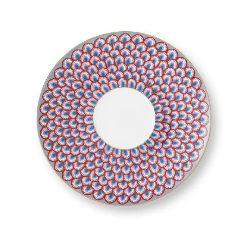 Geschirr-Set Espressotasse mit Untertasse Flower Festival Hellblau (4-teilig) von Pip Studio in Blau – Produktfoto 5 von 5