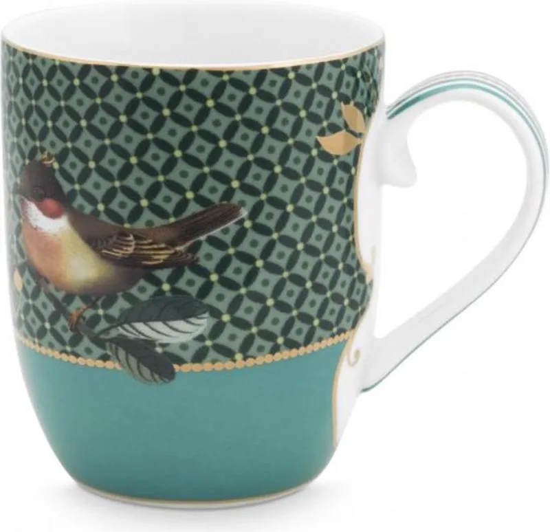 kleine mok winterwonderland 135ml by Pip Studio in Green – product photo