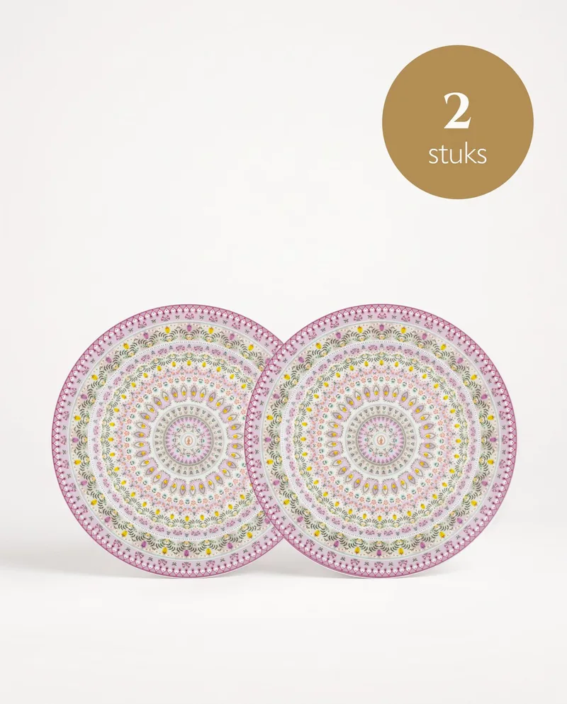 Lily & Lotus - Borden - Moon Delight Multi - 32 cm - Set van 2 by Pip Studio in Purple – product photo