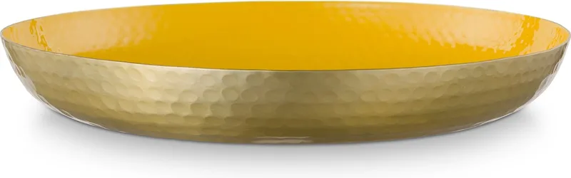 Pip Home - Serveerschaal - Emaille - Licht Geel - Ø 40 cm by Pip Studio in Light Yellow – product photo