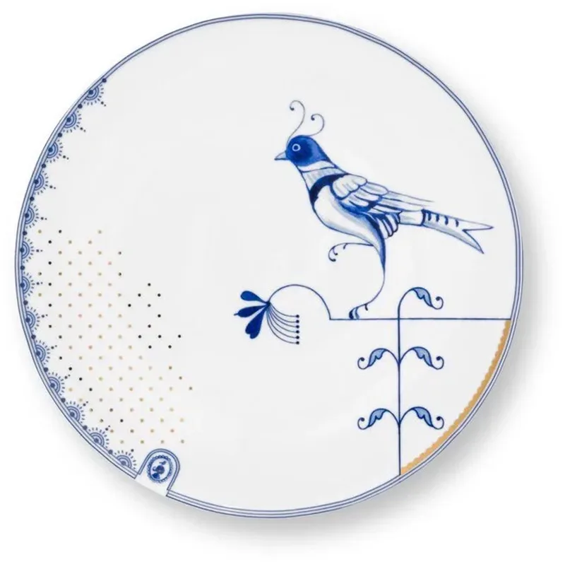 Pip & The Blue Bird White bord 25cm by Pip Studio in White – product photo