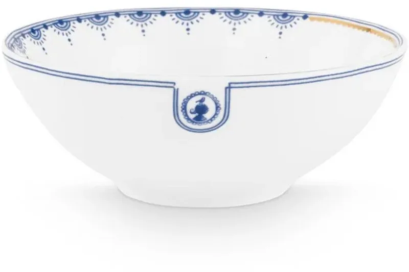 Pip & The Blue Bird White schaal 15cm von Pip Studio in Weiß – Produktfoto