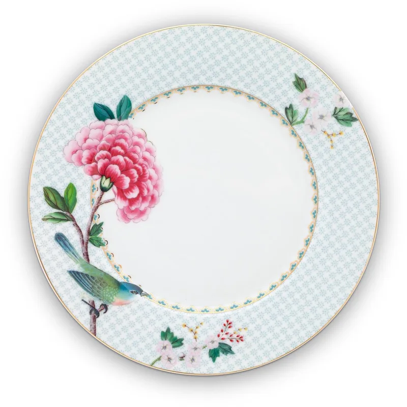 Plate Blushing Birds White 21cm by Pip Studio in White – product photo