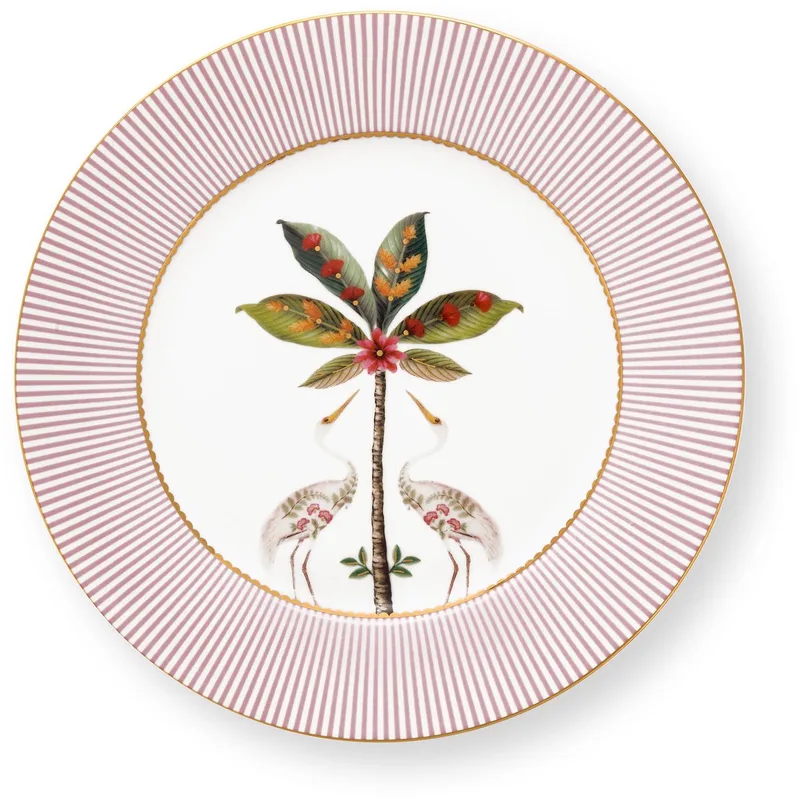 Plate La Majorelle Pink 21cm fra Pip Studio i Lyserød – produktbillede
