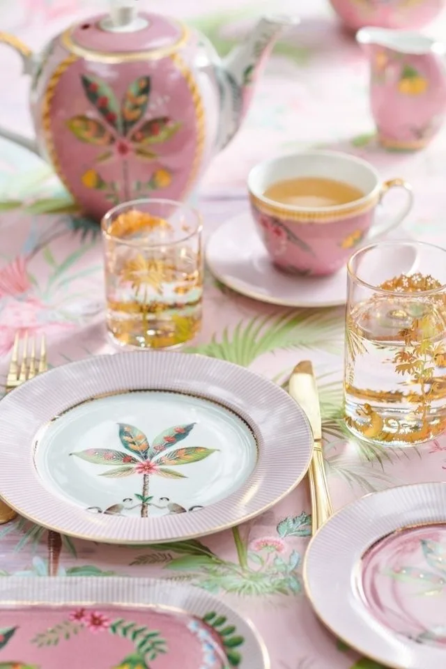 Plate La Majorelle Pink 26.5cm fra Pip Studio i Lyserød – produktbillede 4 af 5