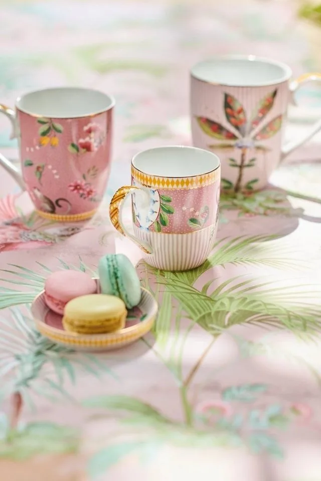 Plate La Majorelle Pink 26.5cm fra Pip Studio i Lyserød – produktbillede 5 af 5