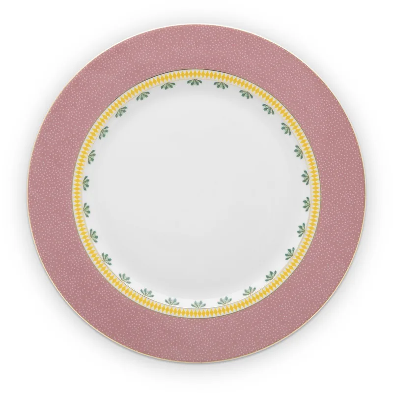 Plate La Majorelle Pink 26.5cm fra Pip Studio i Lyserød – produktbillede 1 af 5