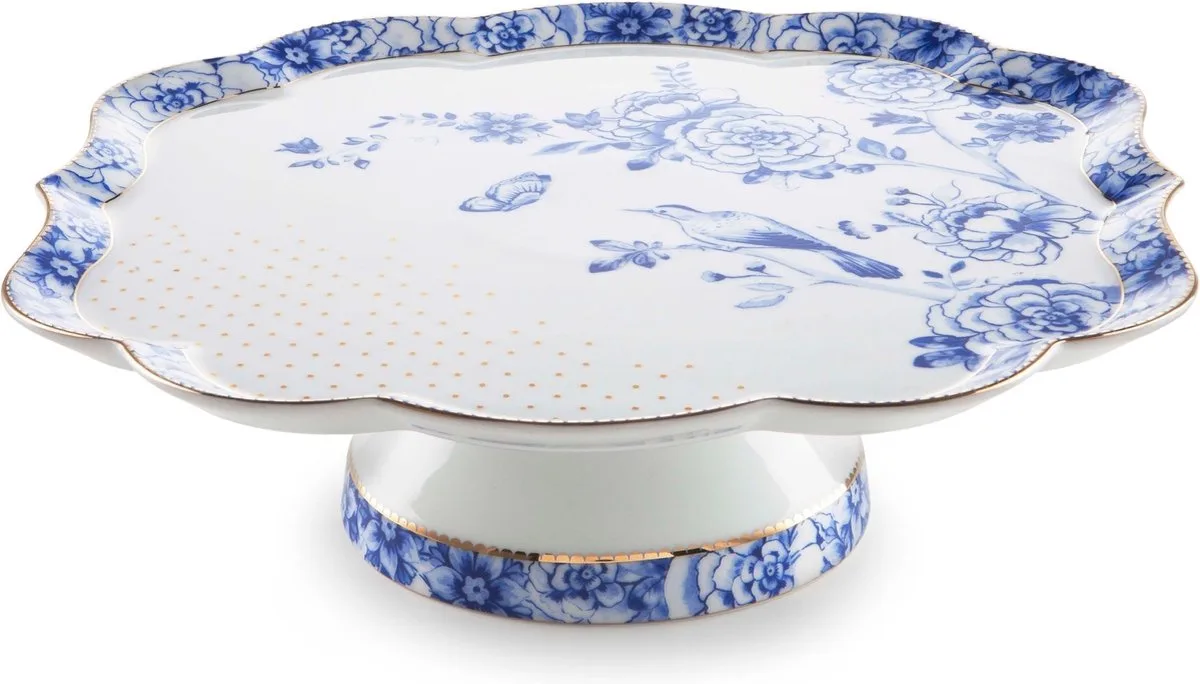 Royal White taartplateau (Ø23 cm) by Pip Studio in White – product photo