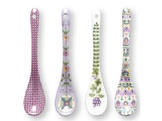 Theelepels - Lily & Lotus - 13 cm - Set van 4 by Pip Studio in Purple – product photo 2 of 3