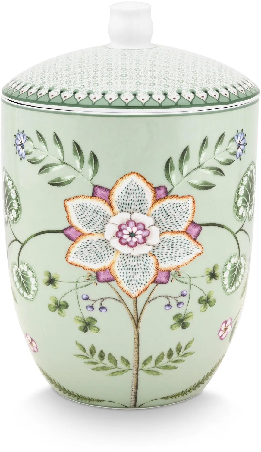 Voorraadpot - Lily & Lotus - 1,5 liter by Pip Studio in Light green – product photo