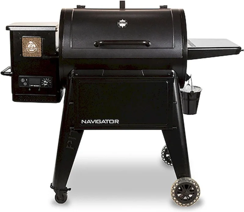 Navigator 850 pellet grill barbecue van Pit Boss in Zwart – productfoto