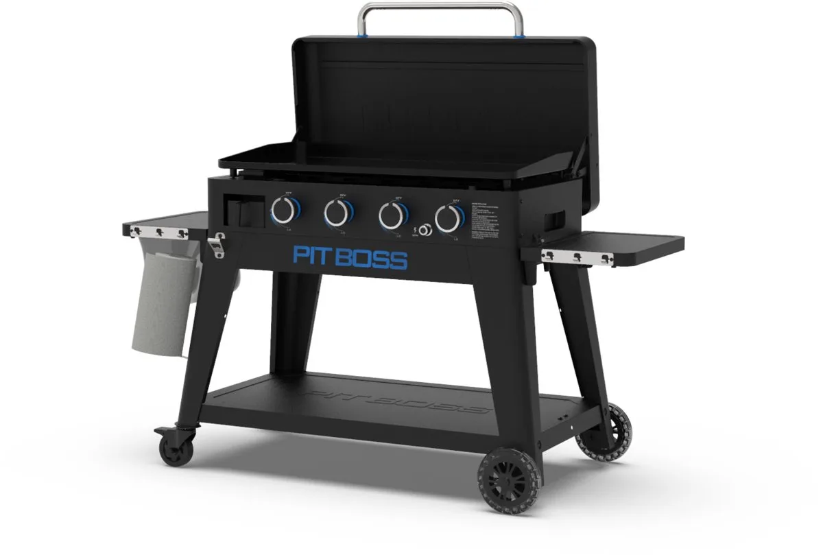 Pit Boss 4-pits ultimate lift- off plancha van Pit Boss in Zwart – productfoto