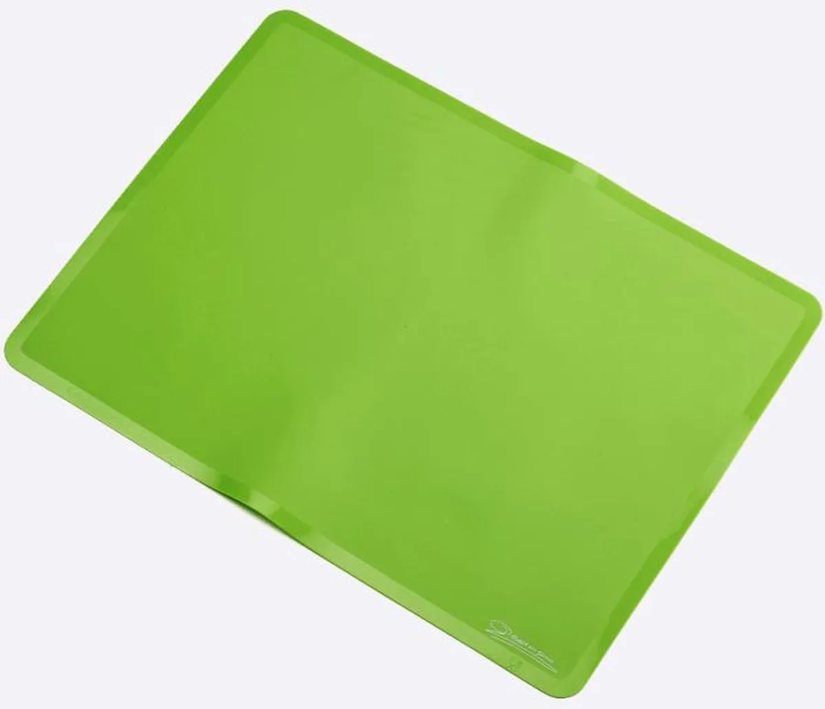 Baking met Roger Van Damme - Bakmat silicone van Point-Virgule in Groen – productfoto