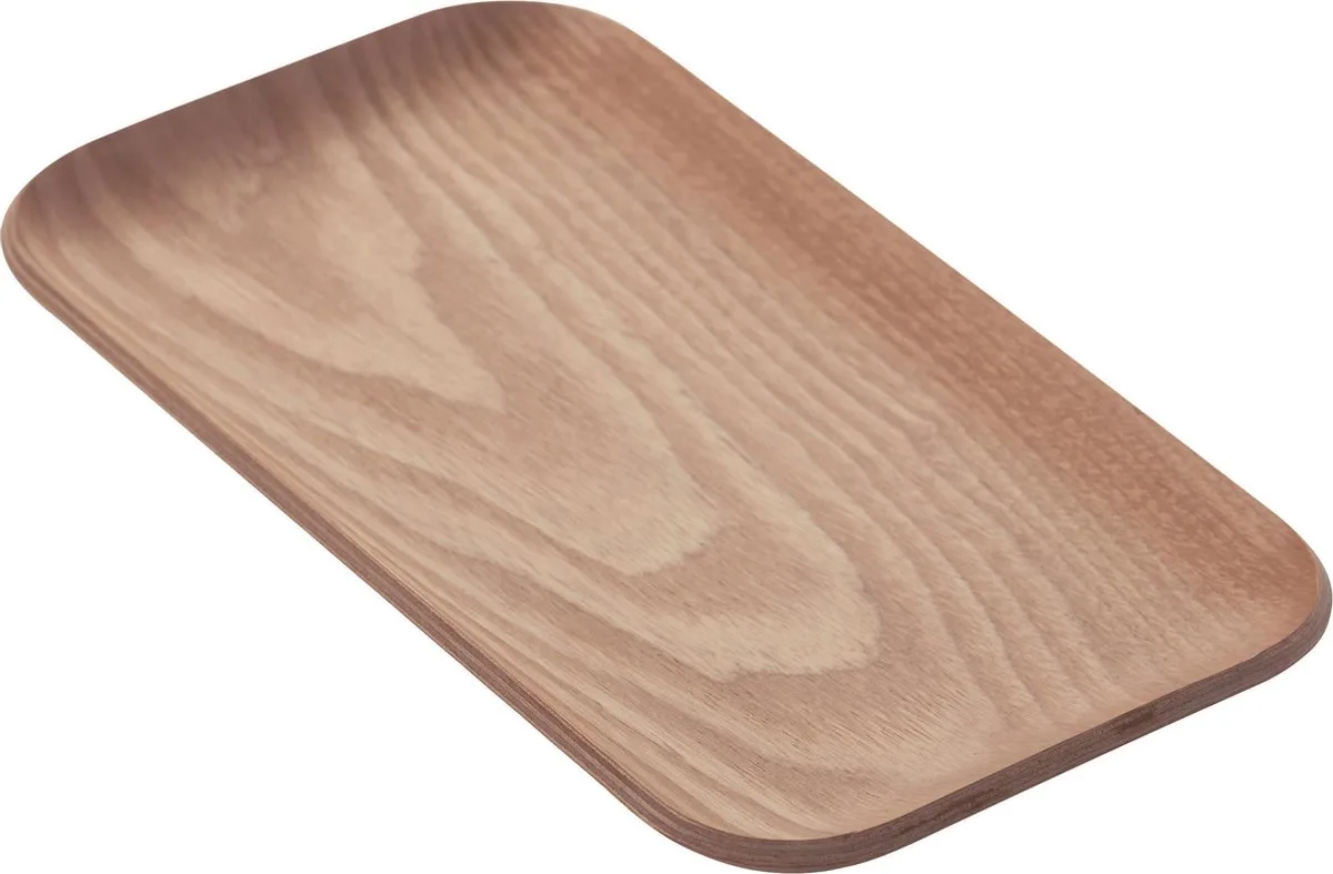 Dienblad 22 x 12 cm van Point-Virgule in Walnoot – productfoto