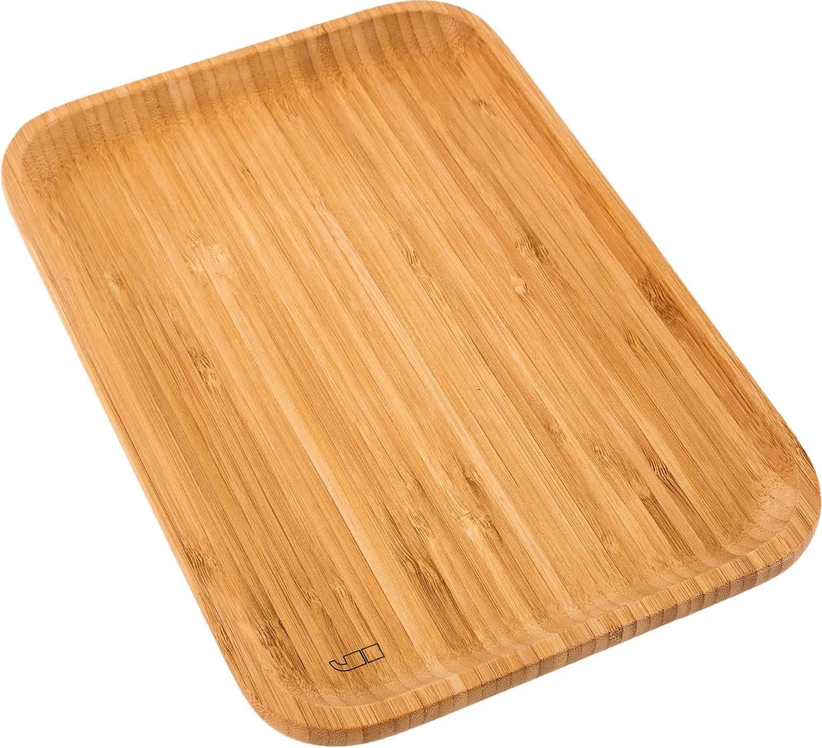 Dienblad - bamboe - Medium - 28x19x1.9cm van Point-Virgule in Houtkleur – productfoto
