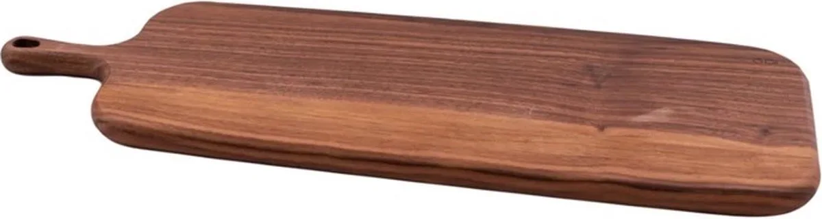 FSC walnoot serveerplank met handvat 37x16.5cm van Point-Virgule in Bruin – productfoto